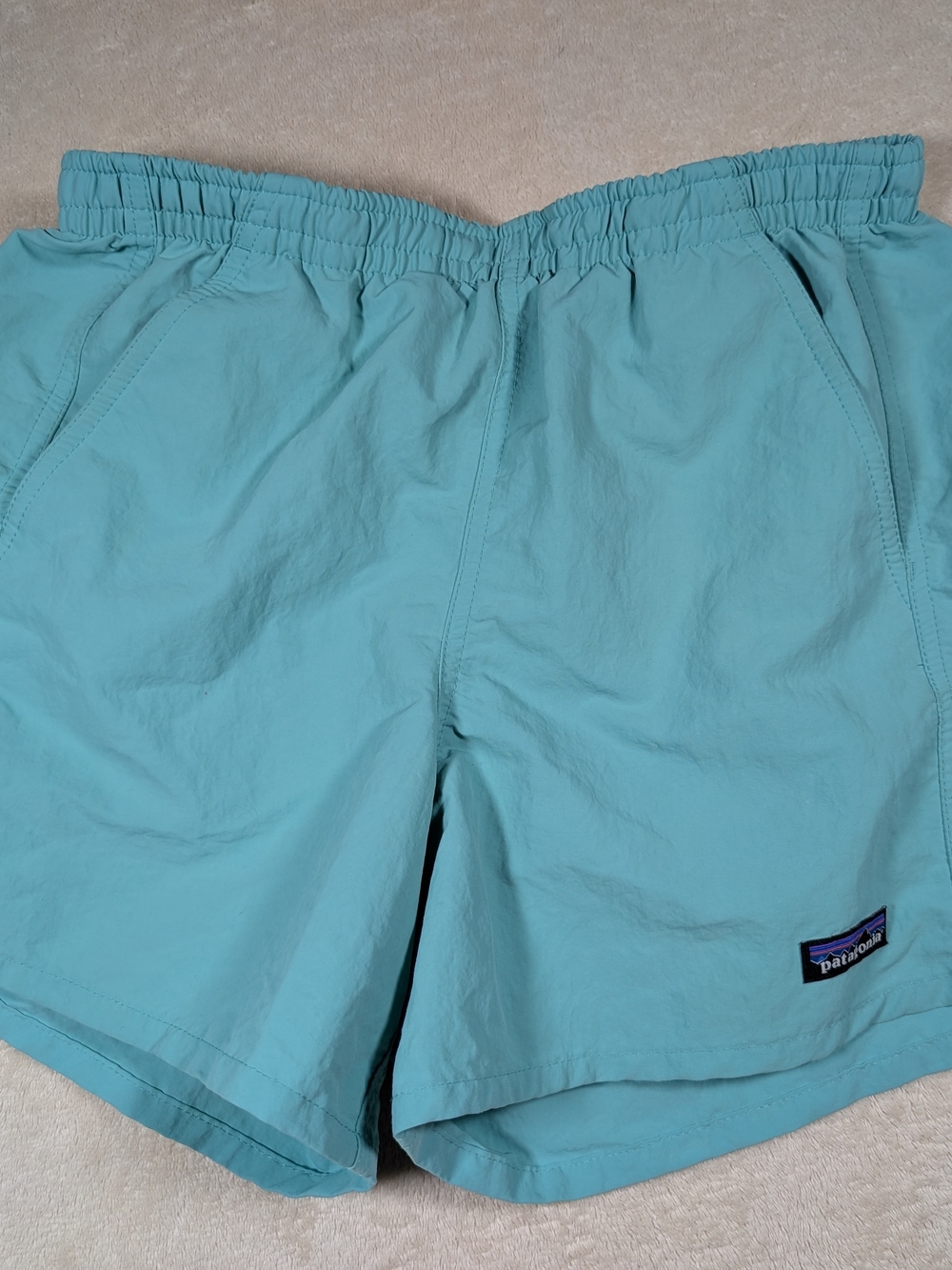 Patagonia Baggies Aqua Blue Casual Hiking Swim Shorts XS - Picture 2 of 6